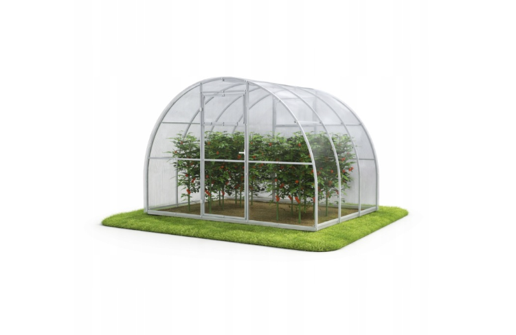 Szklarnia z poliwęglanu Tunel ogrodowy 3x2 m profile 20x20 poliwęglan 3mm