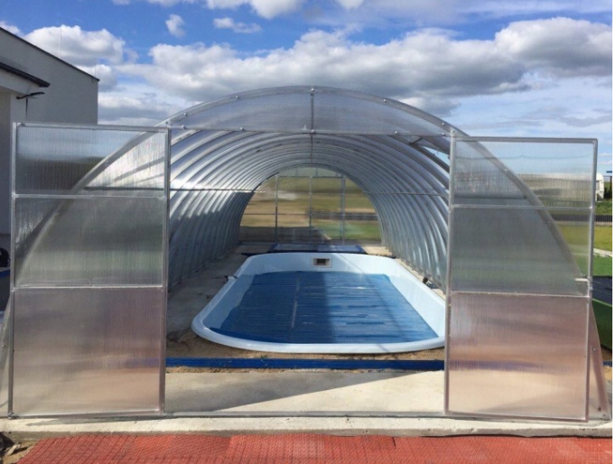 Szklarnia z poliwęglanu ogrodowa 2x6m 3mm profile 20x20 TRWAŁA